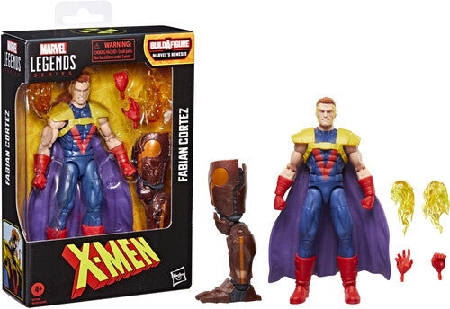 Hasbro Collectibles - X-Men Comics - Marvel Legends - Fabian Cortez Action Figure & Nemesis BAF Piece