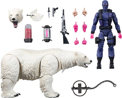 G.I. Joe 6" Classified Series Snake Eyes & Polar Bear