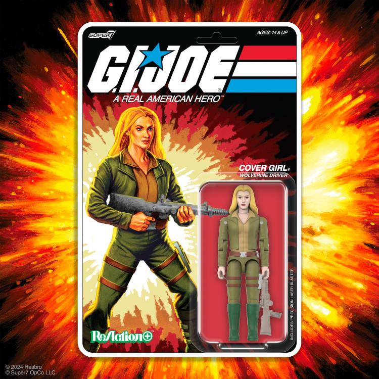 G.I. Joe ReAction+ Cover Girl (Comic) Action Figure