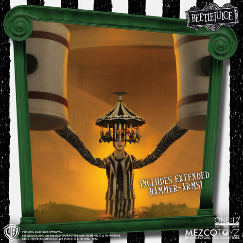 Mezco One:12 Beetlejuice Deluxe Edition Action Figure Set