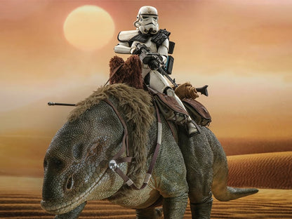 Star Wars: A New Hope MMS722 Sandtrooper Sergeant and Dewback 1/6th Scale Collectible Figure Set