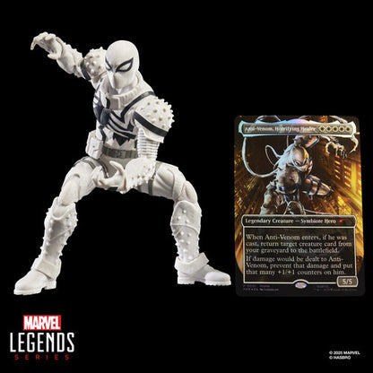Hasbro Collectibles - Spider-Man - Marvel Legends x Magic: The Gathering - Agent Anti-Venom Action Figure and Exclusive Foil Trading Card