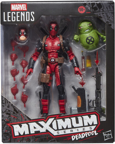 Hasbro Collectibles - Marvel Comics - Marvel Legends Maximum Series - Deadpool Action Figure with Doop