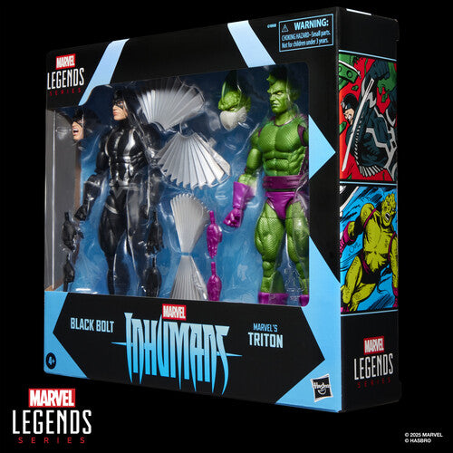 Hasbro Collectibles - Inhumans - Marvel Legends - Black Bolt & Marvel’s Triton Action Figure 2-Pack