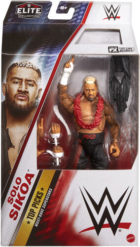 Mattel Collectible - WWE Elite Collection Top Picks 6" Solo Sikoa Action Figure