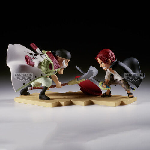 Banpresto - One Piece - World Collectable Figure: Log Stories - Edward Newgate vs Shanks