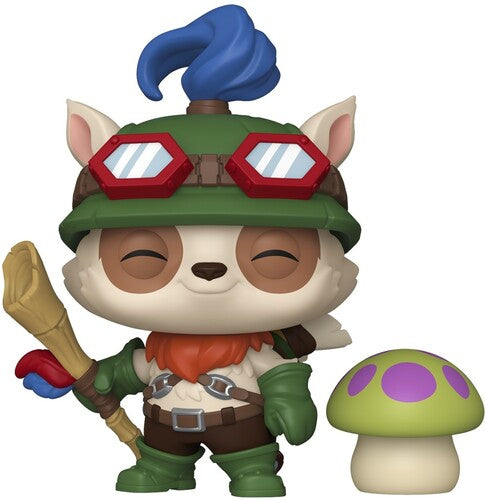 Funko POP! & Buddy: League of Legends - Teemo with Mushroom
