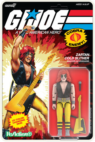 Super7 - G.I. Joe - ReAction+ Wv03 (Cartoon) - Zartan Cold Slither (Cartoon)