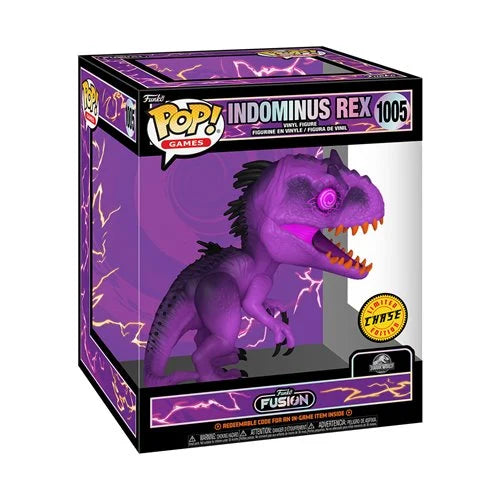 Pop! Games: Super Sized 6" Funko Fusion - Indominus Rex Chase