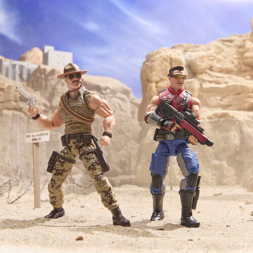 Hasbro Collectibles - G.I. Joe - Classified Series - #173, Sgt Slaughter & Felix "Mercer" Stratton Action Figure 2-Pack