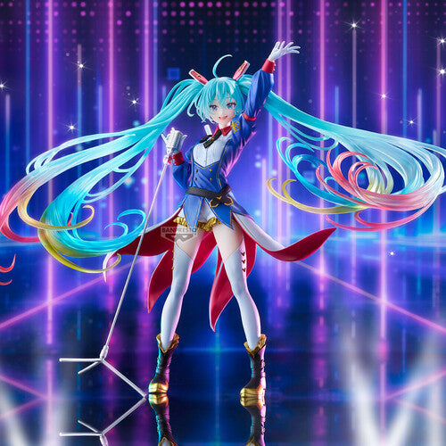 Banpresto Gundam 45th x Hatsune Miku Evolve - Gundam Collaboration Statue