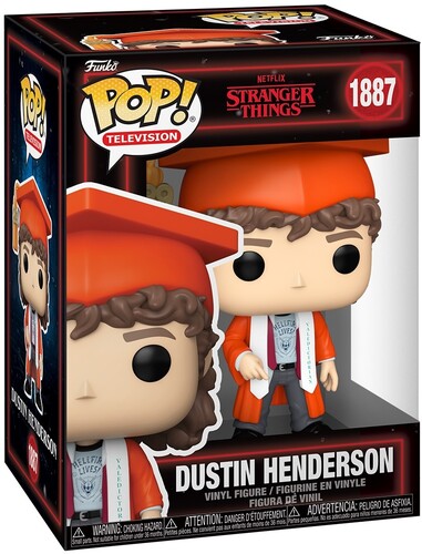 Funko POP! Television: Stranger Things - Dustin Henderson, Graduation