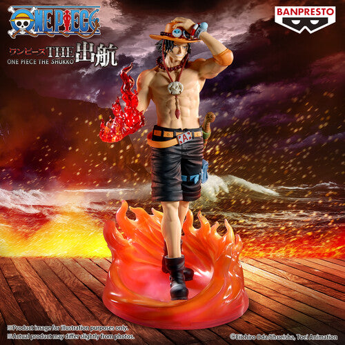 Banpresto - One Piece - The Shukko - Logia Portgas D. Ace Special Edition Statue