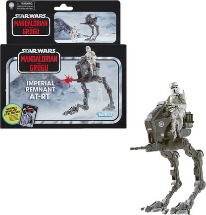 Hasbro Collectibles - Star Wars: The Mandalorian & Grogu - Vintage Collection - Imperial Remnant AT-RT Vehicle with Action Figure