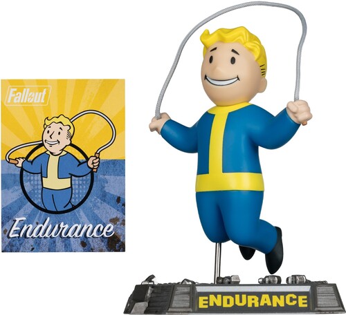McFarlane Toys - Fallout - Vault Boy (Endurance) 5" Posed Figure