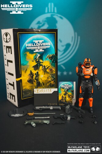 Helldivers 2 McFarlane Elite Edition - CE-25 Trench Engineer 7" Deluxe Action Figure