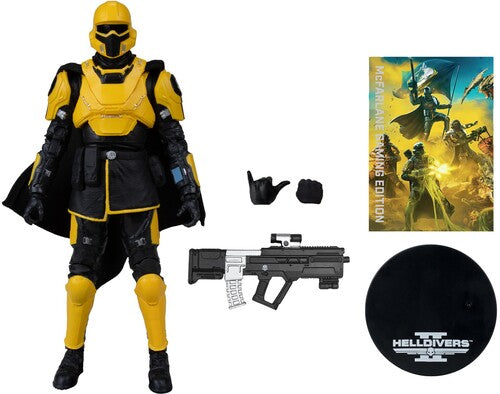 McFarlane Gaming Edition - Helldivers 2 - T4-40 Gold Eagle 7" Action Figure
