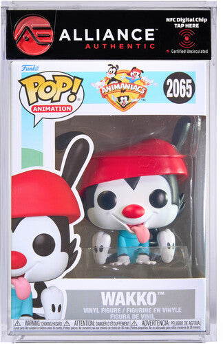 Funko POP! Animation: Animaniacs - Wakko - Alliance Authentic Encapsulated