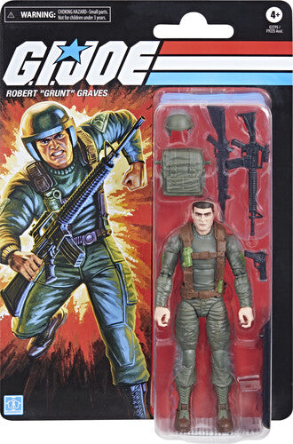G.I. Joe - Classified Series: Retro Cardback - Robert "Grunt" Graves Action Figure