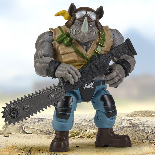 Teenage Mutant Ninja Turtles x G.I. Joe - Buzzer x Rocksteady Action Figure (TMNT)