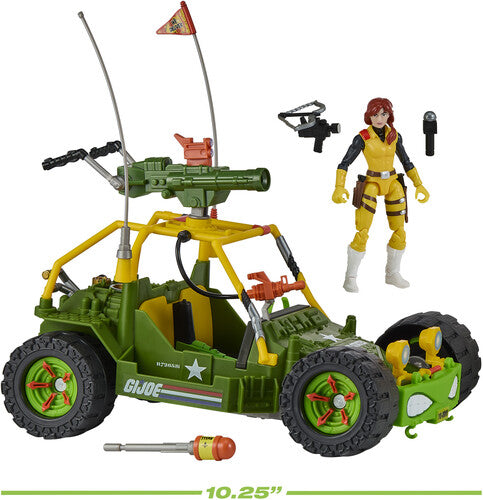 Teenage Mutant Ninja Turtles x G.I. Joe - AWE Shell-Striker with Scarlett x April Figure (TMNT)