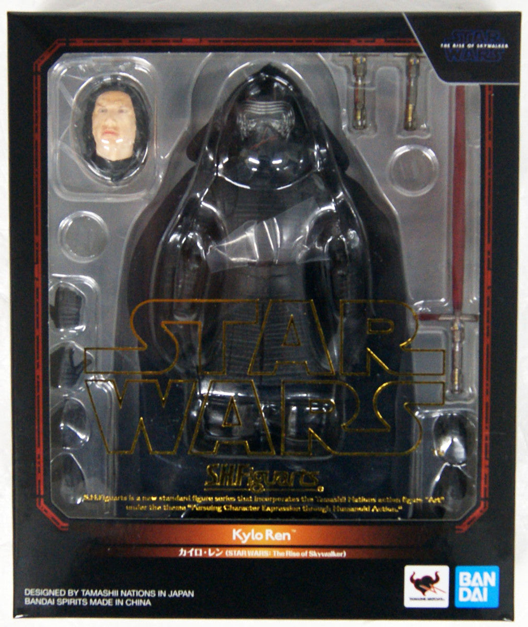 Bandai S.H. Figuarts Kylo Ren Figure (Star Wars: The Rise of Skywalker)