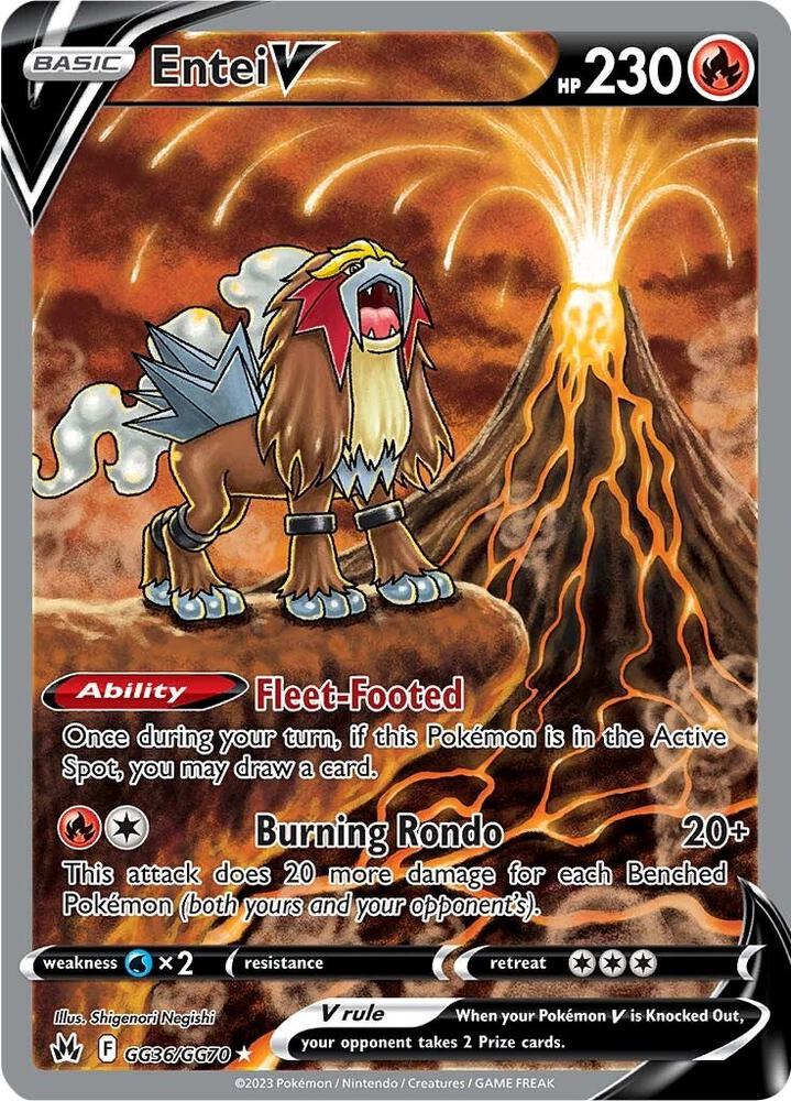 Entei V - SWSH: Crown Zenith: Galarian Gallery