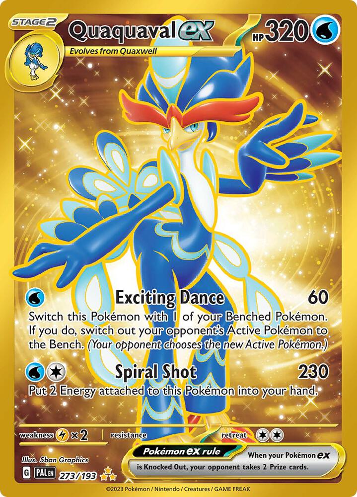 Quaquaval ex - 273/193 - SV02: Paldea Evolved