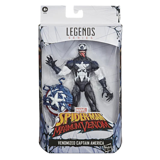 Spider-Man: Maximum Venom Marvel Legends Series Venomized Captain America