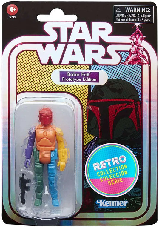 Star Wars Retro Collection Boba Fett Exclusive 3.75 Action Figure Prototype Edition