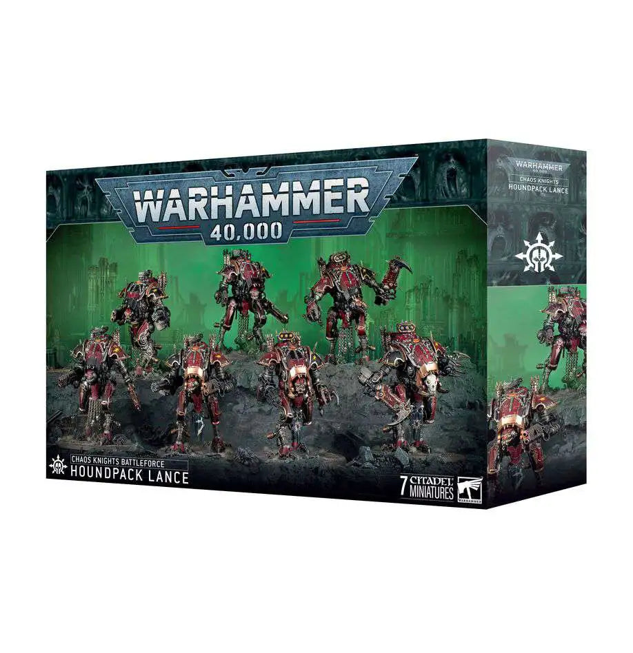 Warhammer 40,000 Chaos Knights Houndpack Lance Miniature
