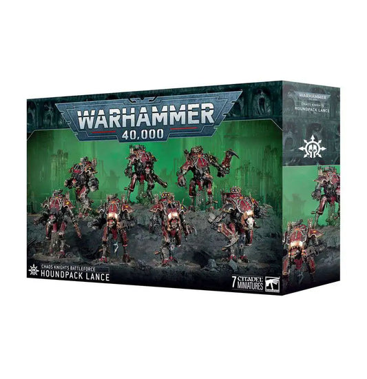 Warhammer 40,000 Chaos Knights Houndpack Lance Miniature