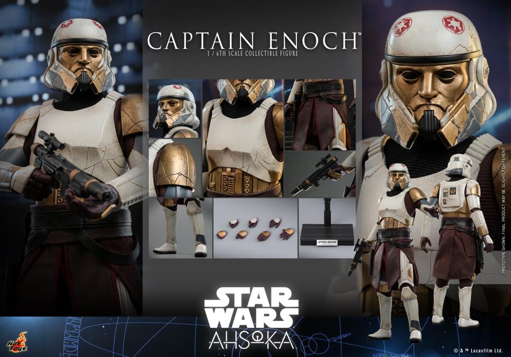 Star Wars: Ahsoka TMS120 Captain Enoch 1/6th Scale Collectible Figure