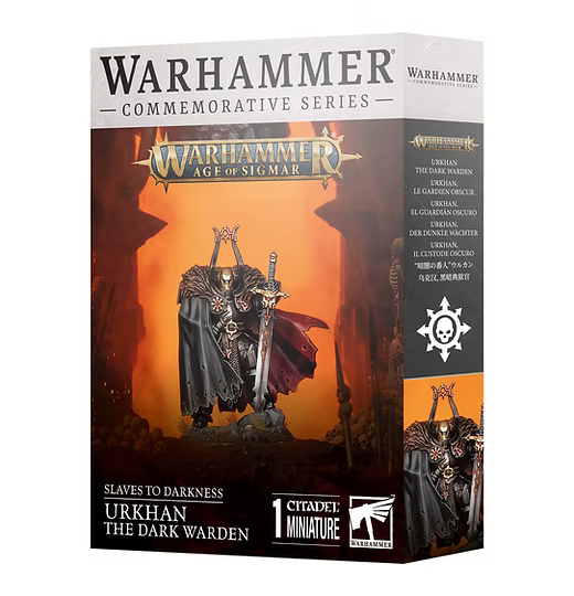 SLAVES TO DARKNESS: URKHAN THE DARK WARDEN COMMEMORATIVE SERIES