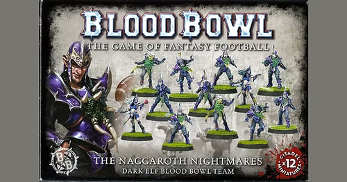 Blood Bow: Dark Elf Team - Naggaroth Nightmares