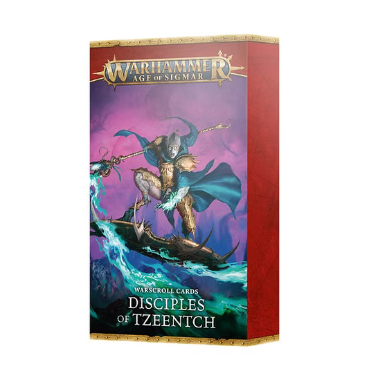 WARSCROLL CARDS: DISCIPLES TZEENTCH