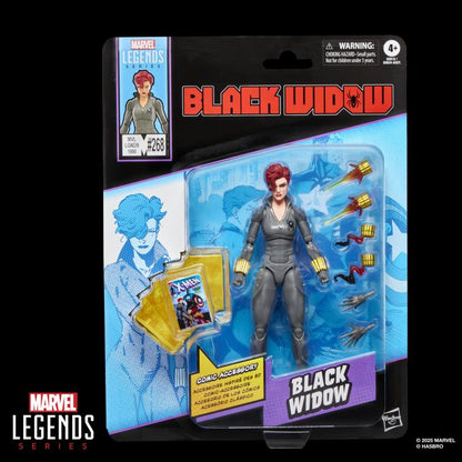 The Uncanny X-Men #268 Marvel Legends Black Widow Action Figure