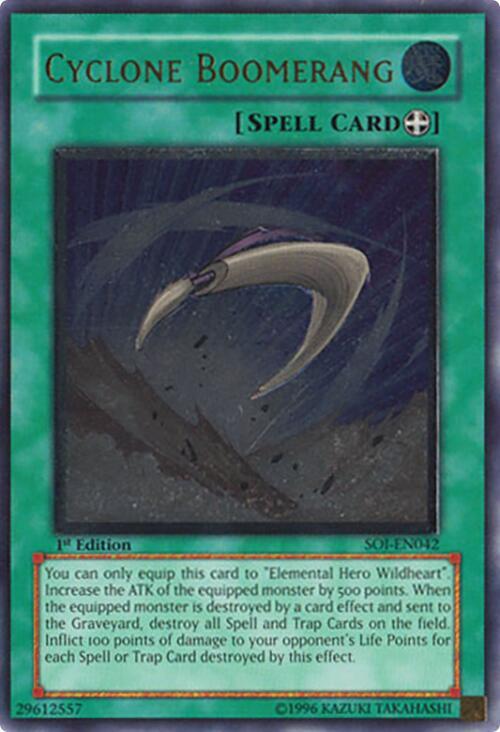 Cyclone Boomerang (UTR) - Shadow of Infinity