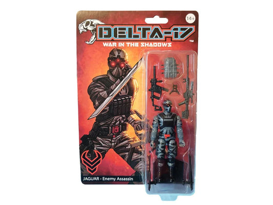 Delta-17: War in the Shadows Dark Shadows Jaguar Action Figure