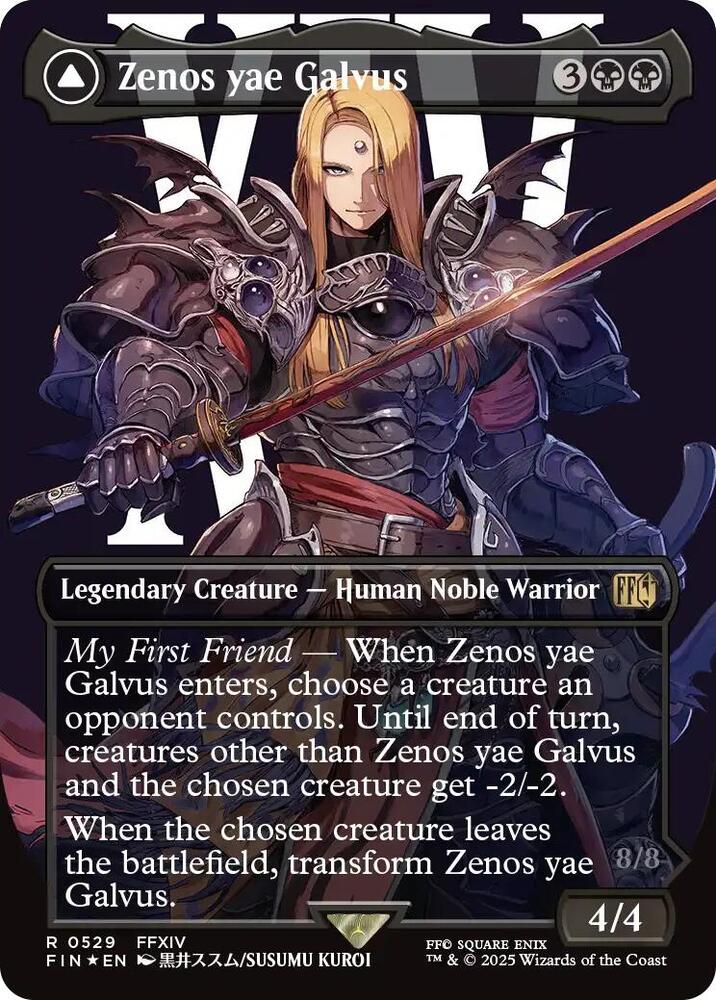 Zenos yae Galvus (Borderless) (Surge Foil) - FINAL FANTASY
