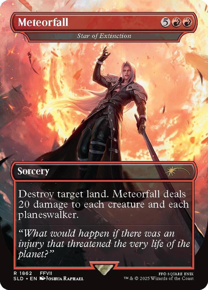 Meteorfall - Star of Extinction - Secret Lair Drop Series