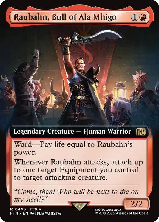 Raubahn, Bull of Ala Mhigo (Extended Art) - FINAL FANTASY