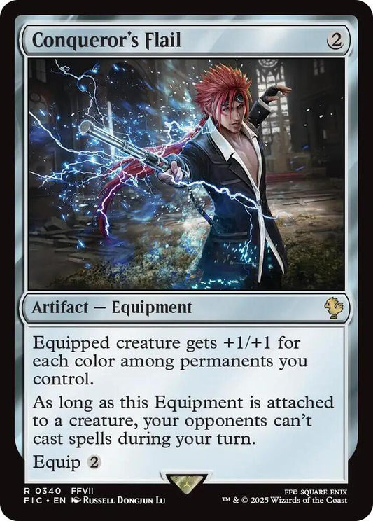 Conqueror's Flail (Surge Foil) - Commander: FINAL FANTASY