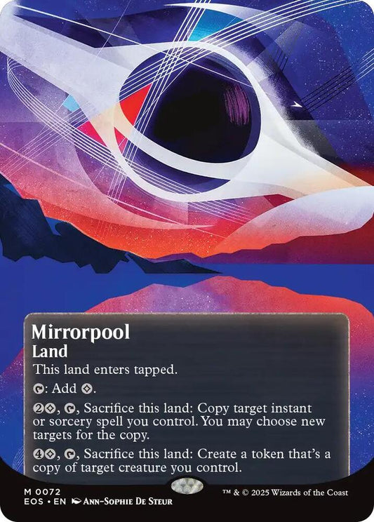 Mirrorpool (0072) (Borderless) - Edge of Eternities: Stellar Sights
