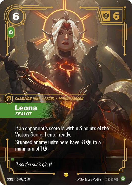 Leona - Zealot (Alternate Art) - Origins
