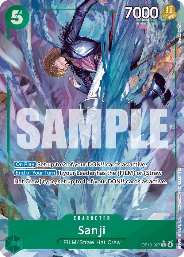 Sanji (Alternate Art) - Carrying On His Will