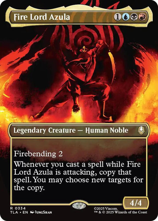 Fire Lord Azula (0334) (Borderless) - Avatar: The Last Airbender