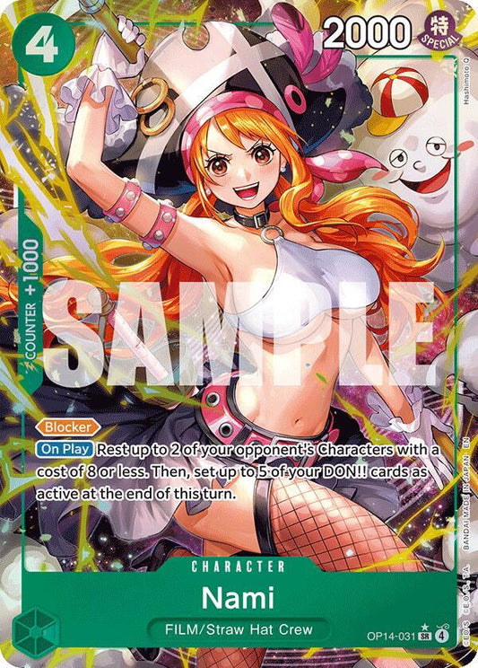 Nami (Alternate Art) - The Azure Sea's Seven