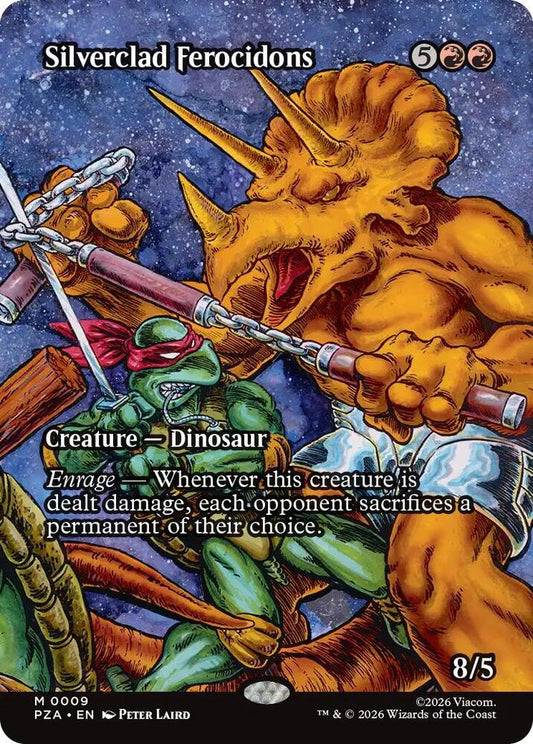 Silverclad Ferocidons (Borderless) - Teenage Mutant Ninja Turtles Source Material