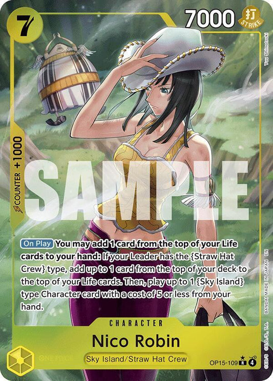 Nico Robin (OP15-109) (Alternate Art) - Adventure on Kami's Island